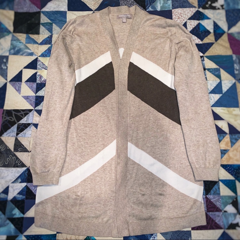 Banana Republic Chevron Cardigan